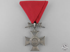 A Bulgarian Order Of St. Alexander; Sixth Class Cross With Swords