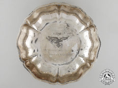 A 1942 Luftwaffe Silver Bowl For Outstanding Performance