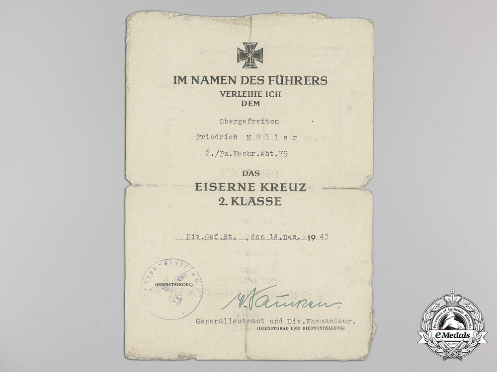 germany,_heer._a_wehrpass&_awards_documents_to_the4_th_panzer_division;_kurland_cufftitle_m_941