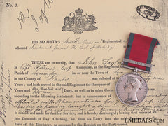 Military General Service To The 7Th Light Dragoonsconsignment: 7
