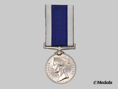 United Kingdom. A Navy Long Service & Good Conduct Medal To Boatman J. Hills
