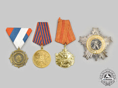 Serbia, Kingdom; Yugoslavia, Socialist Federal Republic. A Lot Of Four Awards