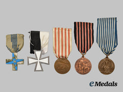 Italy, Kingdom. A Mixed Lot Of Medals And Awards