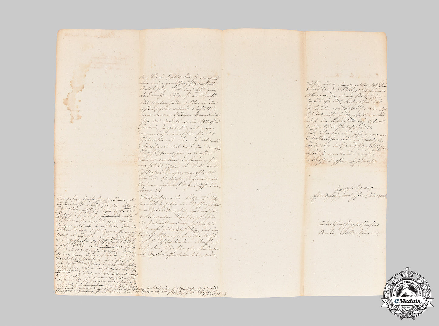 bavaria,_kingdom._two_letters_from_the_royal_bavarian_regiment,_c.1830__mnc5623_m20_0258_1