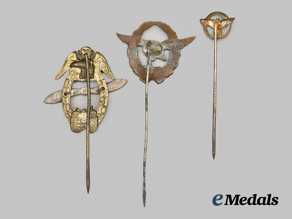 austria-_hungary,_empire;_germany,_third_reich._a_mixed_lot_of_stick_pins__mnc5670_1