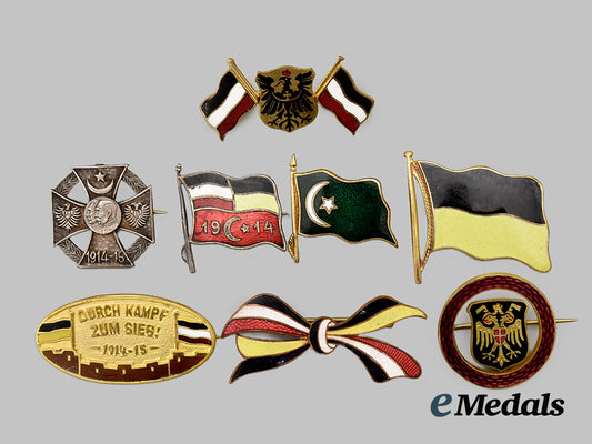 germany,_imperial._a_mixed_lot_of_first_world_war_patriotic_badges__mnc6164
