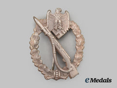 Germany, Wehrmacht. A Mint Infantry Assault Badge, Silver Grade, By Gebrüder Wegerhoff