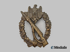 Germany, Wehrmacht. An Infantry Assault Badge, Bronze Grade, With E. Ferdinand Wiedmann