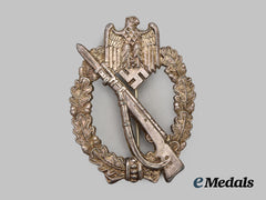 Germany, Wehrmacht. An Infantry Assault Badge, Silver Grade, Mk-Marked