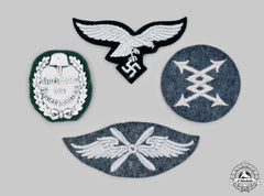 Germany, Luftwaffe. A Lot Of Uniform Insignia