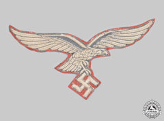 Germany, Luftwaffe. A Flak/Artillery Standard Flag Eagle Insignia