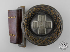 A German Red Cross (Deutsches Rotes Kreuz) Officer's Belt Buckle; Published Example