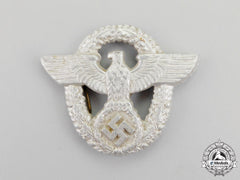 A Mint And Unissued Second War German Police Cap Eagle