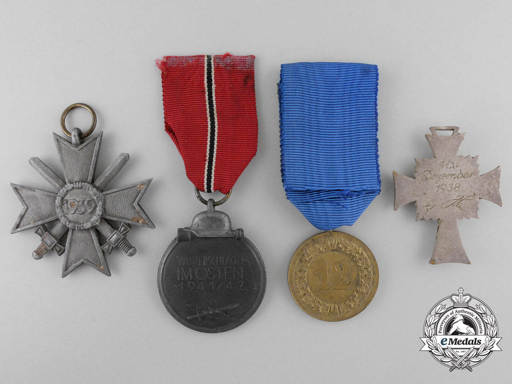four_second_war_period_medals&_awards_n_533
