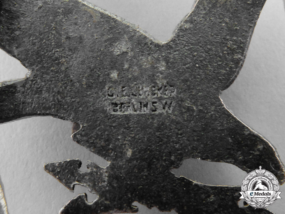germany,_luftwaffe._a_radio_operator_badge_with_lightning,_in_aluminum,_by_c._e._juncker_n_680_1