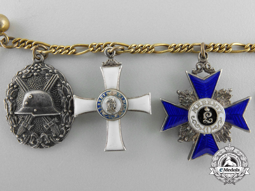 a_first_war_german_imperial_miniature_medal_chain_by_godet_n_714