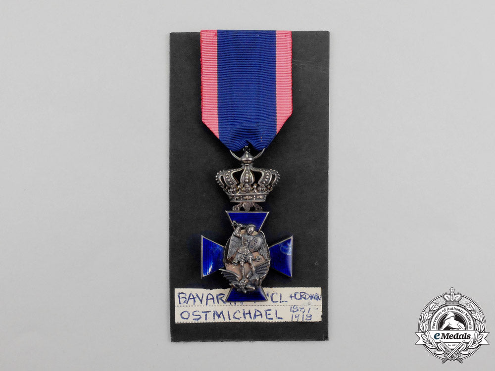 bavaria._a_royal_merit_order_of_st._michael_cross_fourth_class_by_eduard_quell-_horst_n_774_1