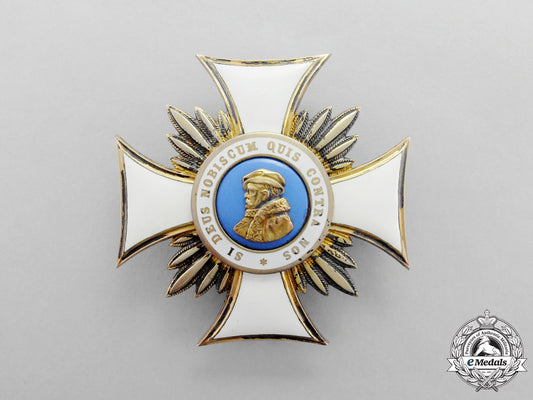 hesse._an1881-1918_issue_order_of_philip_the_magnanimous_commander’s_breast_star_with_golden_rays_n_835_1