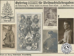 Five First War German Imperial Airmen Postcards