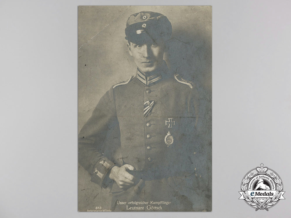 five_first_war_german_imperial_airmen_postcards_n_988
