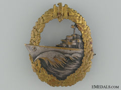 Naval Destroyer War Badge By Schwerin