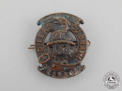 A First War 134Th Infantry Battalion "48Th Highlanders" Glengarry Badge
