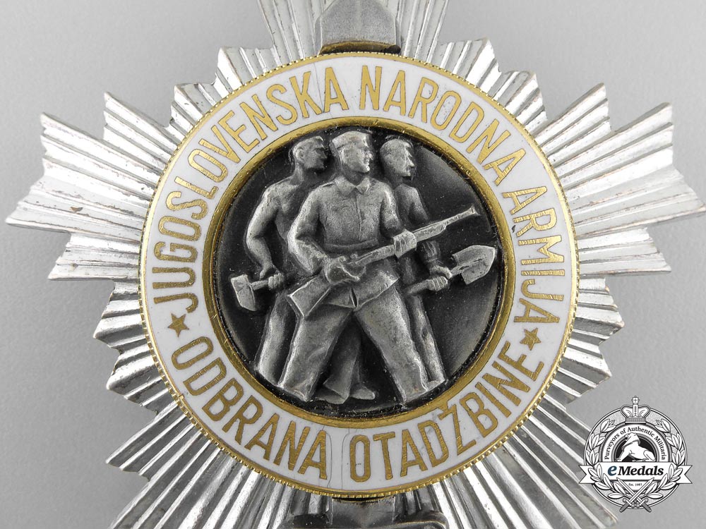 a_yugoslavian_order_of_the_people's_army;3_rd_class_o_413