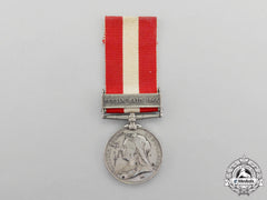 A Canada General Service Medal To Ensign Martin Benson; 15Th Battalion Of Infantry (Belleville)