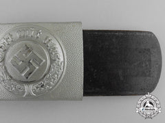 A German Police Enlisted Man's Belt & Buckle By Christian Theodor Dicke; Karlsruhe