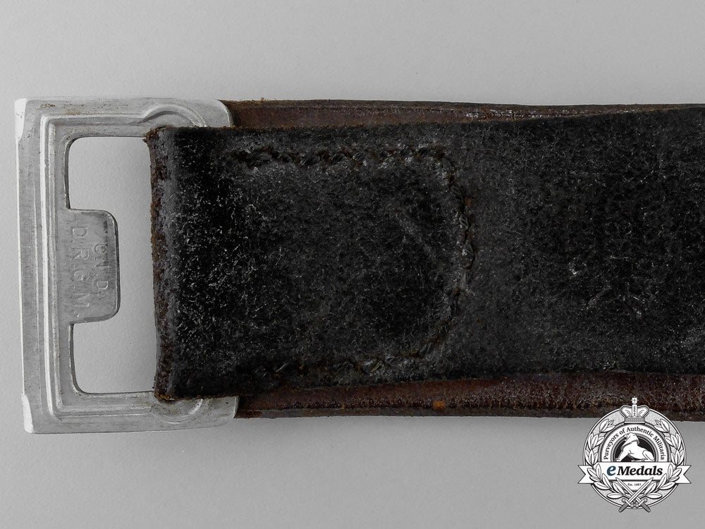 a_german_police_enlisted_man's_belt&_buckle_by_christian_theodor_dicke;_karlsruhe_o_529_1