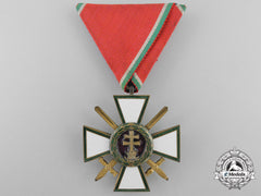A Hungarian Order Of Merit; Military Division 4Th Class With Swords