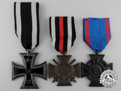 Three First War German Imperial Medals & Awards