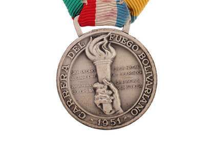 3_rd_bolivarian_games_participant's_medal,_caracas1951_og1145c