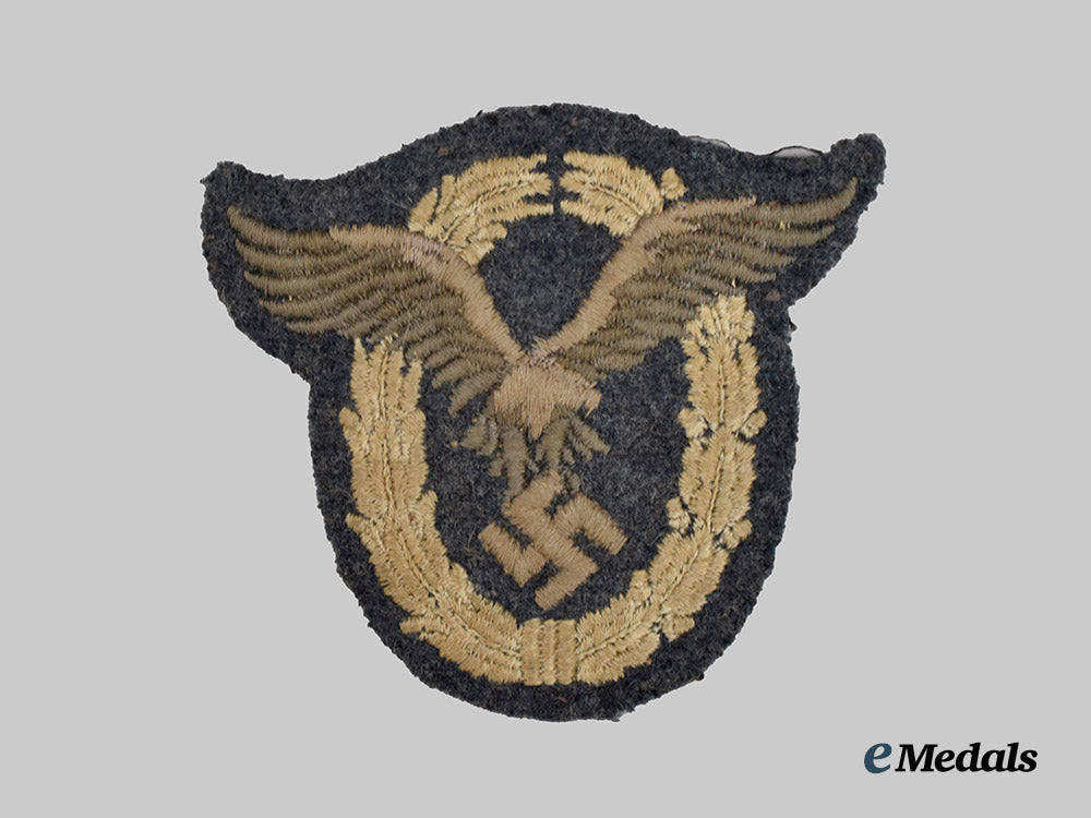 Germany, Luftwaffe. A Pilot’s Badge, Cloth Version