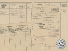 Police Promotion Document W/ Signature Of Ss-Reichsführer Heinrich Himmler