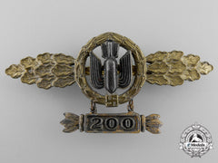 A Gold Grade Bomber Pilot’s Squadron Clasp; 200 Hanger