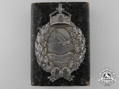 A First War Prussian Pilot's Badge In Silver By Juncker With Case
