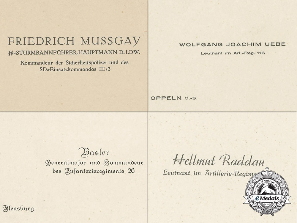 four_german_military_business_cards;_mussgay,_joachim,_basler,&_raddau_p_811