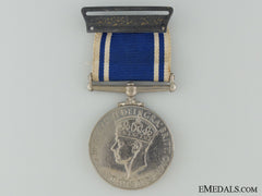 Police Long Service And Good Conduct Medal To Constable Newton