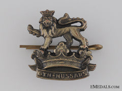 Pre-Wwi 6Th Duke Of Connaught's Royal Canadian Hussars Collar Tab