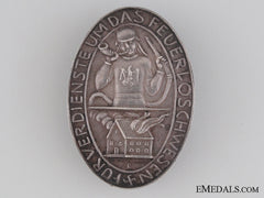 Prussian Fireman's Honor Badge 1934-36