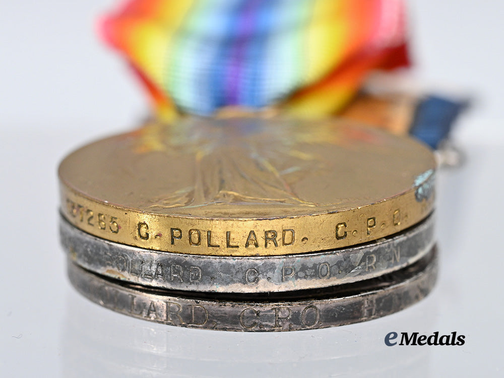 united_kingdom._a_first_war_pair_and_naval_long_service_and_good_conduct_group_to_charles_pollard,_h._m._s_donegal_e_medals__m0715-5_6