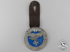 A Luftwaffe Airbase Commander At Erfurt Badge; Numbered