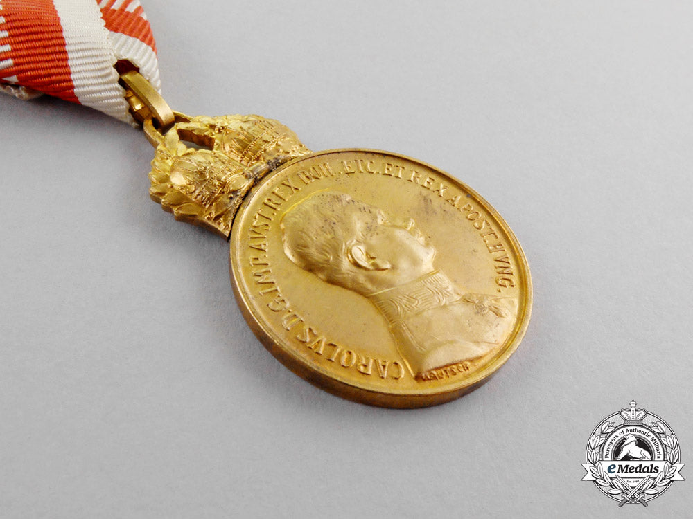 austria,_imperial._two_military_merit_medals,_c.1917/18_by_kautsch_q_147_1