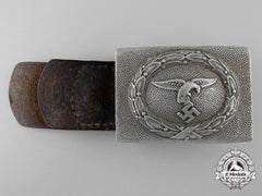 A 1935 Pattern Luftwaffe Enlisted Man's Belt Buckle To Clothing Department