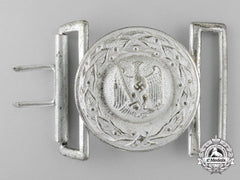 A Third Reich Justice Official's Belt Buckle; Published Example