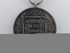 A Polish Medal For Merit On The Field Of Glory; Type Ii