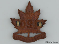 Wwi 120Th Infantry Battalion Cap Badge Cef