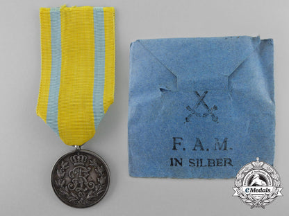 a_saxon_friedrich_august_medal;_silver_grade_with_packet_s0188511-_2_