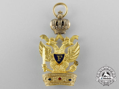 austria,_empire._a_miniature_order_of_the_iron_crown_in_gold,_c.1815_s0580157